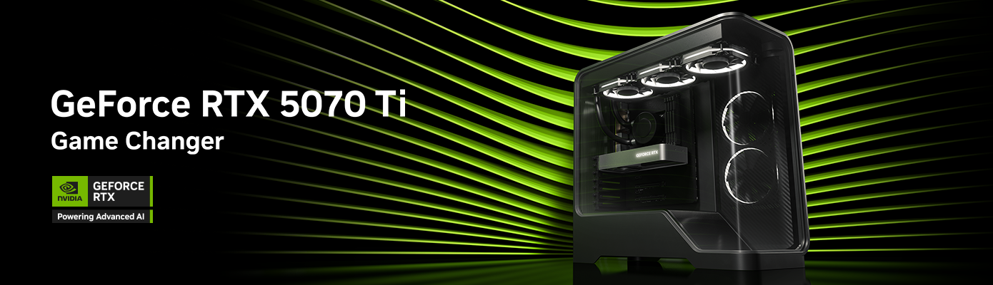 Nvidia RTX 5070Ti Gaming PCs