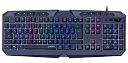 Speedlink LUDICIUM RGB Rainbow Gaming Keyboard, black       