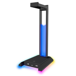 Speedlink EXCELLO NX RGB Headset Stand, USB 2.0 Hub, black  